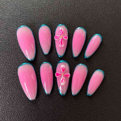 3D press on nails #17