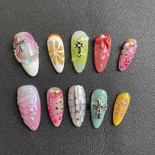 3D press on nails #2